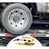image:imageMytee Products 2 x 10 E Track Tire Straps  Over The Tire Car Hauler Ratchet Wheel Straps with ETrack Fittings  Car Trailer Tie Down Vehicle Auto Tie Down1  Pack