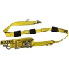 image:imageMytee Products 2 x 10 E Track Tire Straps  Over The Tire Car Hauler Ratchet Wheel Straps with ETrack Fittings  Car Trailer Tie Down Vehicle Auto Tie Down1  Pack