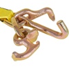 image:imageMytee Products 2 x 8 HeavyDuty Ratchet Strap with RTJ Cluster amp Snap Hooks  3333lbs WLL Car Hauler Tow TieDown for Trucks amp Trailers1  Pack