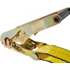 image:imageMytee Products 2 x 8 HeavyDuty Ratchet Strap with RTJ Cluster amp Snap Hooks  3333lbs WLL Car Hauler Tow TieDown for Trucks amp Trailers1  Pack