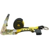 image:imageMytee Products 2 x14 Lasso Ratchet Strap Flat Hook Wheel Net Auto Tow Towing Tie Down1  Pack