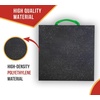 image:imageMytee Products 4 Pack 12x12x10 Thick Outrigger Pad for RV with Ergonomic Handle  High Density Black Stabilizing Jack Landing Pad for Crane Wrecker Tow Truck RVs1  Pack