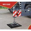 image:imageMytee Products 4 Pack 12x12x10 Thick Outrigger Pad for RV with Ergonomic Handle  High Density Black Stabilizing Jack Landing Pad for Crane Wrecker Tow Truck RVs2  Pack