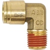 image:imageMytee Products 5 Pack DOT Brass Push to Connect Fitting Elbow  14 Tube OD x 14 NPT Air Brake Line Fittings  90 Degree Male Quick Fitting Connectors  for Nylon Air Line Brake Tube14 Tube x 38 NPT