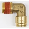 image:imageMytee Products 5 Pack DOT Brass Push to Connect Fitting Elbow  14 Tube OD x 14 NPT Air Brake Line Fittings  90 Degree Male Quick Fitting Connectors  for Nylon Air Line Brake Tube38 Tube x 38 NPT