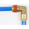 image:imageMytee Products 5 Pack DOT Brass Push to Connect Fitting Elbow  14 Tube OD x 14 NPT Air Brake Line Fittings  90 Degree Male Quick Fitting Connectors  for Nylon Air Line Brake Tube38 Tube x 38 NPT
