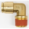 image:imageMytee Products 5 Pack DOT Brass Push to Connect Fitting Elbow  14 Tube OD x 14 NPT Air Brake Line Fittings  90 Degree Male Quick Fitting Connectors  for Nylon Air Line Brake Tube12 Tube x 12 NPT
