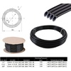 image:imageMytee Products 516 OD x 50 Black SAE J844 Nylon Air Brake Tubing DOT Approved  Pneumatic Nylon Air Line Hose for Air Brake System1  Pack