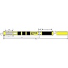 image:imageMytee Products 8 Pack 2 x 12 Replacement Over The Tire Strap w 2 Swivel Hooks No Ratchet