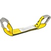 image:imageMytee Products 8 Pack 2 x 16 Replacement Dog Bone Short Strap  HeavyDuty 2 Inch Car Tie Down Short Strap with Sewn Eye LoopYellow