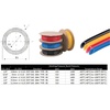 image:imageMytee Products Air Brake Tubing Kit  14 38 12 x 100 Black SAE J844 Nylon DOT Approved  Pneumatic Line Hose for Brake SystemBlack 2PC