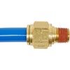 image:imageMytee Products DOT Brass Push to Connect Fitting Air Brake Connector  Male Straight 12 Tube OD x 14 NPT 5 Pack12 Tube x 14 NPT