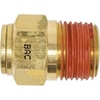image:imageMytee Products DOT Brass Push to Connect Fitting Air Brake Connector  Male Straight 12 Tube OD x 14 NPT 5 Pack14 Tube OD x 38 NPT