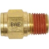 image:imageMytee Products DOT Brass Push to Connect Fitting Air Brake Connector  Male Straight 12 Tube OD x 14 NPT 5 Pack38 Tube x 14 NPT