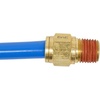 image:imageMytee Products DOT Brass Push to Connect Fitting Air Brake Connector  Male Straight 12 Tube OD x 14 NPT 5 Pack38 Tube x 14 NPT