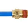 image:imageMytee Products DOT Brass Push to Connect Fitting Air Brake Connector  Male Straight 12 Tube OD x 14 NPT 5 Pack38 Tube x 38 NPT