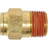 image:imageMytee Products DOT Brass Push to Connect Fitting Air Brake Connector  Male Straight 12 Tube OD x 14 NPT 5 Pack38 Tube x 38 NPT