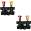 image:imageMytee Products MV3 Brake Dash Control Valve 14 NPT Port for Multiple Peterbilt Appcations Replaces Bendix 800523 065725 5005065 Freightner BW8005232  Pack
