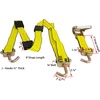 image:imageMytee Products Over The Tire Ratchet Strap wSwivel J Hooks amp Rubber Pads2 x 9