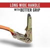 image:imageMytee Products Over The Tire Ratchet Strap wSwivel J Hooks amp Rubber Pads2 x 9 Orange