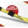 image:imageMytee Products Over The Tire Ratchet Strap wSwivel J Hooks amp Rubber Pads2 x 9 w Swivel J Hooks w Rubber Block