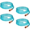 image:image2  Pack 6ft SelfPriming Siphon Hose amp Pump for Gasoline Gas Oil Fuel Diesel Petrol Fluid Water Fish Tank FDA Grade Safe Poly Tube wBrass Head  3 GlsMin4  Pack