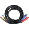 image:imageMytee Products 2 Pack 15 Ft Air Line Hose Assemblies with Flexible Grips amp 12 NPT Fittings  1 pair 2 pcs  Air Line Hose Straight Lead Set for Semi Truck Trailer Tractor1  Pack