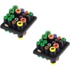 image:imageMytee Products 2 Pack Heavy Duty Air Manifold Block  Cab Air Manifold Replaces G586032001 Automann 1701023 Meritor G586032001 Paccar Parts PTRG5860320012  Pack