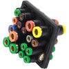 image:imageMytee Products 2 Pack Heavy Duty Air Manifold Block  Cab Air Manifold Replaces G586032001 Automann 1701023 Meritor G586032001 Paccar Parts PTRG5860320011  Pack