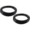 image:imageMytee Products 34 OD x 50 Black SAE J844 Nylon Air Brake Tubing DOT Approved  Pneumatic Nylon Air Line Hose for Air Brake System100 FT 2  Pack