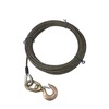 image:imageMytee Products 38 Steel Core Winch Cable with Alloy Swivel Hook 38 x 50 Steel Core 4250 WLL