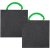 image:imageMytee Products 4 Pack 12x12x10 Thick Outrigger Pad for RV with Ergonomic Handle  High Density Black Stabilizing Jack Landing Pad for Crane Wrecker Tow Truck RVs2  Pack