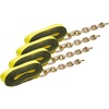 image:imageMytee Products 4 Pack 2 x 14 Replacement Tie Down Strap wChain Extension for 8Point Tie Down Kits 4000 lbs WLL