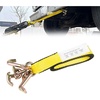 image:imageMytee Products 4 Pack 2 x 8 Recovery Winch Strap with RTJ Cluster Hook  HeavyDuty 3333 lbs WLL Towing Tie Down Strap for Tow Trucks Wreckers amp Flatbed Cargo Securement1  Pack