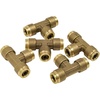 image:imageMytee Products DOT Brass Push to Connect Fitting Union Tee Air Brake Tube Fitting 12 Tube OD 5 Pack38 Tube Tee