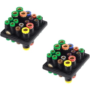 image:imageMytee Products 2 Pack Heavy Duty Air Manifold Block  Cab Air Manifold Replaces G586032001 Automann 1701023 Meritor G586032001 Paccar Parts PTRG5860320012  Pack