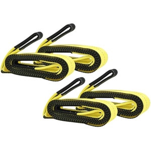 image:imageMytee Products 2 Pack Heavy Duty Tow Strap 3 X 20 Recovery Rescue 24000 LB Break Strength Towing4  Pack