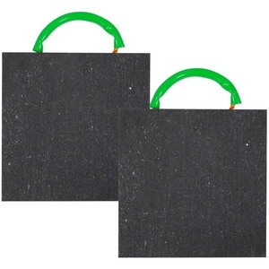 image:imageMytee Products 4 Pack 12x12x10 Thick Outrigger Pad for RV with Ergonomic Handle  High Density Black Stabilizing Jack Landing Pad for Crane Wrecker Tow Truck RVs2  Pack