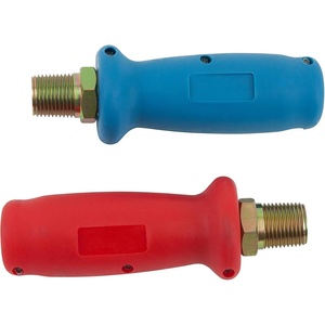 image:imageMytee Products Gladhand Handle Grips Durable Poly Glad Hand Extension Handle Set Red Blue for Truck and Trailers Easier CouplelingExtensions Only  1 Set