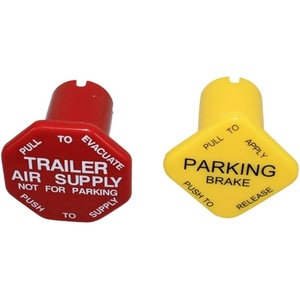 image:imageMytee Products MV3 Heavy Duty Air Brake Control Valve  Dash Valve Knob Set Replaces 298817 Automann 170298817 170298818 Bendix 298818 745298817N FRT POP3 73211 S17321