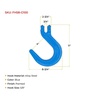 image:imageMytee Products 10 Pack 38 Grade 100 Clevis Foundry Hook  WLL 8800 LBS  Blue Clevis Hook for Towing Lifting amp Rigging1  Pack
