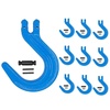 image:imageMytee Products 10 Pack 38 Grade 100 Clevis Foundry Hook  WLL 8800 LBS  Blue Clevis Hook for Towing Lifting amp Rigging10  Pack