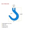 image:imageMytee Products 10 Pack 38 Grade 100 Clevis Foundry Hook  WLL 8800 LBS  Blue Clevis Hook for Towing Lifting amp Rigging10  Pack