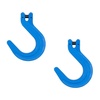 image:imageMytee Products 10 Pack 38 Grade 100 Clevis Foundry Hook  WLL 8800 LBS  Blue Clevis Hook for Towing Lifting amp Rigging2  Pack
