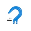 image:imageMytee Products 10 Pack 38 Grade 100 Clevis Foundry Hook  WLL 8800 LBS  Blue Clevis Hook for Towing Lifting amp Rigging2  Pack