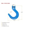 image:imageMytee Products 10 Pack 38 Grade 100 Clevis Foundry Hook  WLL 8800 LBS  Blue Clevis Hook for Towing Lifting amp Rigging4  Pack