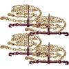 image:imageMytee Products 12 Grade 70 Chain and Binder Kit  Includes 2 12  58 Ratchet Load Binder amp 2 12 x 16 G70 Transport Chain wGrab Hooks  11300 lbs WLL for Flatbed Truck Trailer Tie Down4  Pack