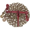 image:imageMytee Products 12 Grade 70 Chain and Binder Kit  Includes 2 12  58 Ratchet Load Binder amp 2 12 x 16 G70 Transport Chain wGrab Hooks  11300 lbs WLL for Flatbed Truck Trailer Tie Down8  Pack