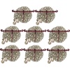 image:imageMytee Products 12 Grade 70 Chain and Binder Kit  Includes 2 12  58 Ratchet Load Binder amp 2 12 x 16 G70 Transport Chain wGrab Hooks  11300 lbs WLL for Flatbed Truck Trailer Tie Down8  Pack