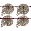 image:imageMytee Products 12 Grade 70 Chain and Binder Kit  Includes 2 12  58 Ratchet Load Binder amp 2 12 x 16 G70 Transport Chain wGrab Hooks  11300 lbs WLL for Flatbed Truck Trailer Tie Down4  Pack